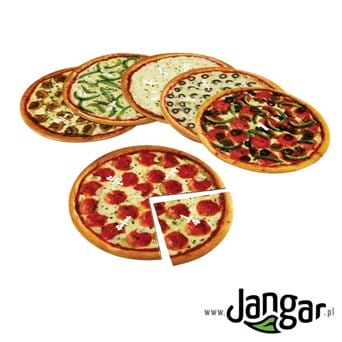 Magnetic Pizza Fractions, Set of 6 (24 pieces)