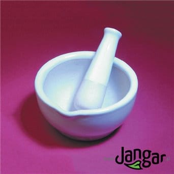 Rough mortar with pestle and stroke, 100 ml