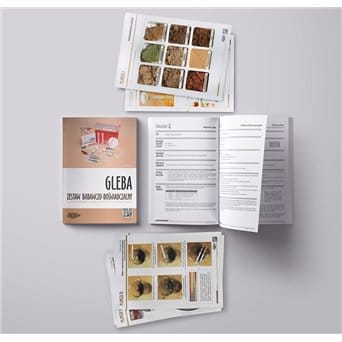 GLEBA – zestaw doświadczalny z  wyposażeniem laboratoryjnym  i  kartami pracy