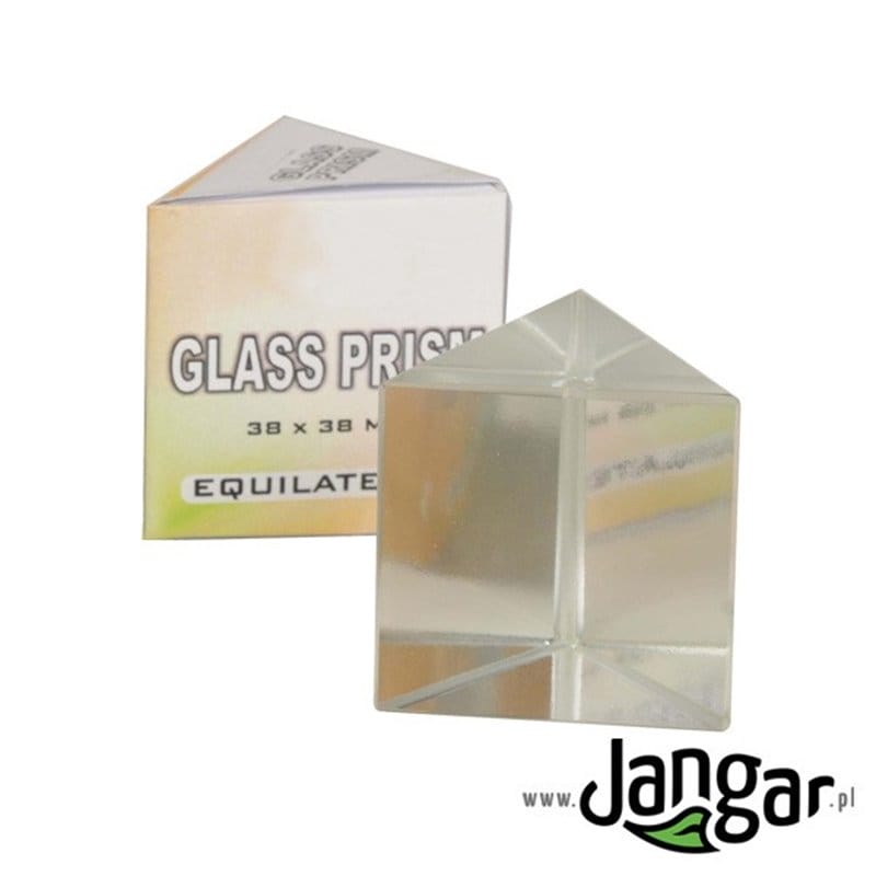 Equilateral glass prism 38mm