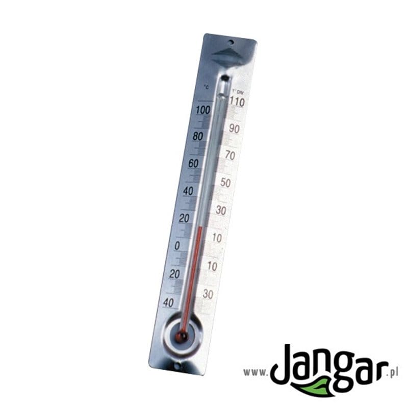 Termometr na blaszce aluminiowej (bezrtęciowy) –20...+110°C