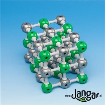 Model cząsteczki chlorku sodu