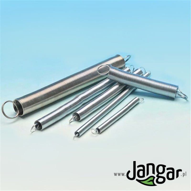 Set of 6 different springs with suspensions