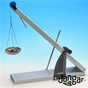 Tilting equilibrium with roller, adjustable