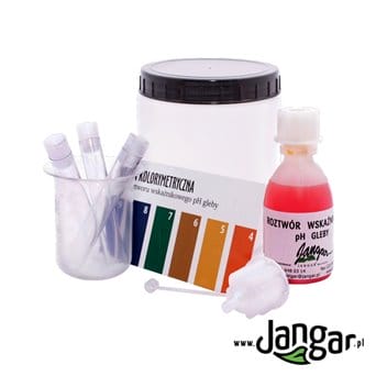Soil pH indicator package, grouped