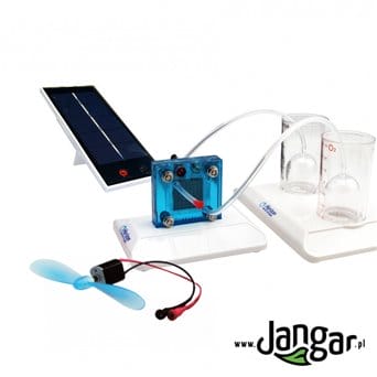 Hydrogen and photovoltaic cell - working model