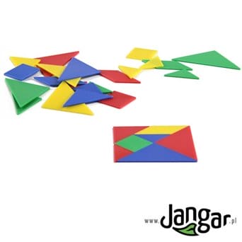 Tangram - puzzle, 28 parts