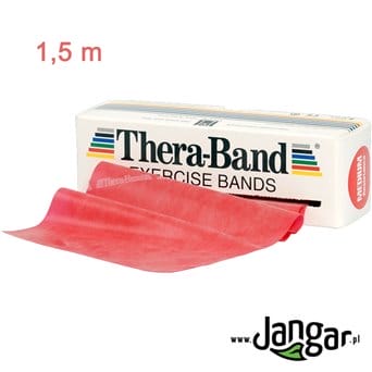 Taśmy lateksowe Thera Band czerwona 1,5 m