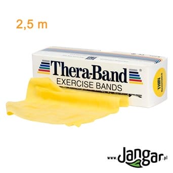 Thera Band yellow latex tapes 2.5 m