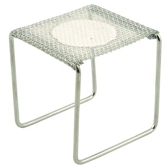 Alcohol burner stand, mesh with ceramic centre