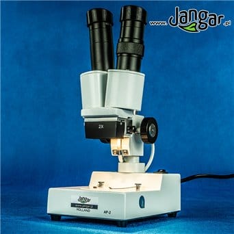 Mikroskop stereoskopowy 20x, podświetlany (1 rodz. światła)
