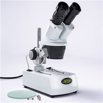 Mikroskop stereoskopowy 20x/40x, podświetlany (światło dolne i górne)