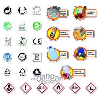 We segregate waste. Interactive z-in demo - magnetic version PLUS