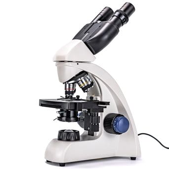 Mikroskop badawczy LED 40x-1000x/binokularowy (bez)przewodowy