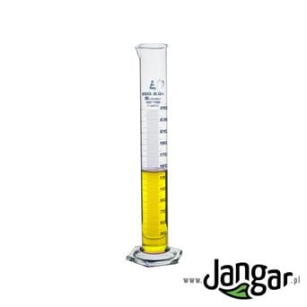 Measuring cylinder (borosilicate.), 250 ml, cpl. 2