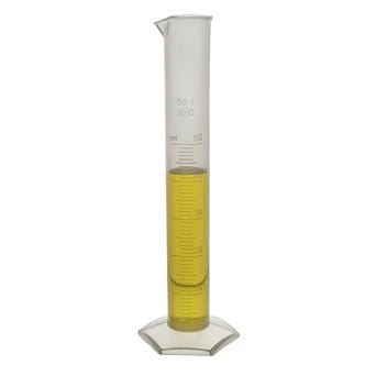 Measuring cylinder PP, 50 ml - pack 10