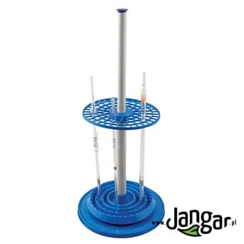 Rotary pipette rack