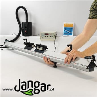 Air track with blower and electronic counter 200 cm, school equipment - jangar.pl