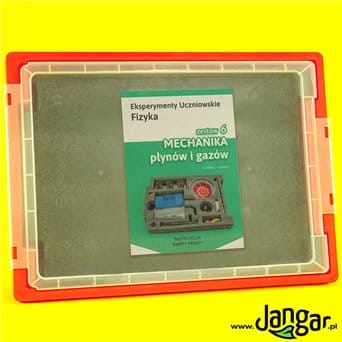 Eksperymenty uczniowskie FIZYKA, zestaw 6 - Mechanika płynów i gazów (P-BOX) z kartami pracy - jangar.pl