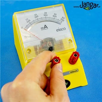 Dual range ammeter 0-500mA, 0-50mA (milliammeter) - jangar.pl