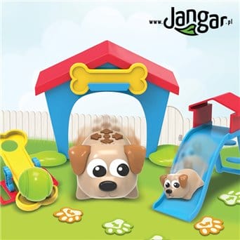Code and play, dogs in the backyard - jangar.pl
