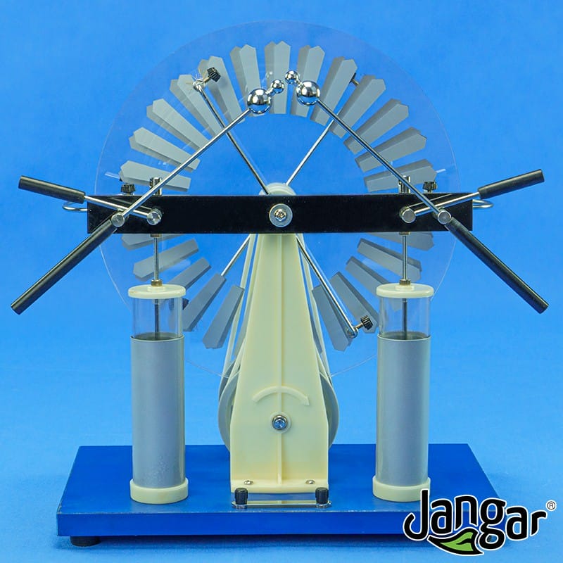 Electrostatic machine (Wimshurst) - jangar.pl