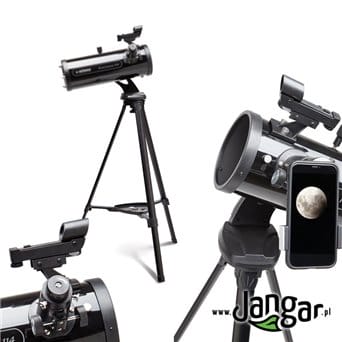 Teleskop 114/500 ze statywem i adapterem smartfona AZ - jangar.pl