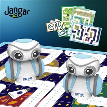 ARTIE: Wyścig robotów – zestaw kodowanych robotów z matami i akcesoriami - jangar.pl