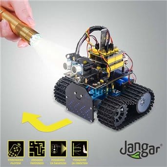 ATOROBOT: Robot edukacyjny – Łazik gąsienicowy, jangar.pl