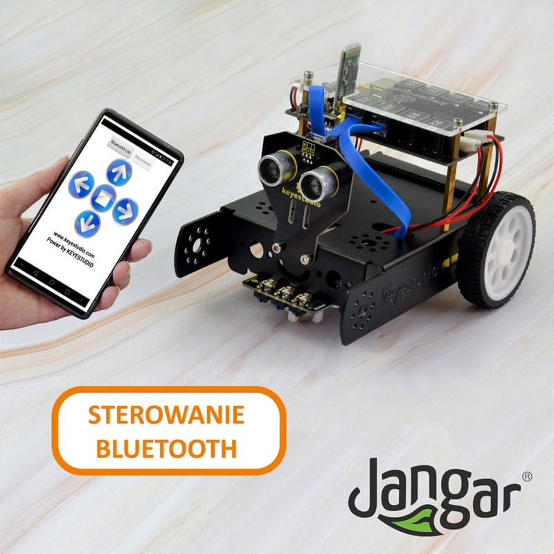 ATOROBOT: Robot EDU-POJAZD do nauki programowania C Arduino - jangar.pl