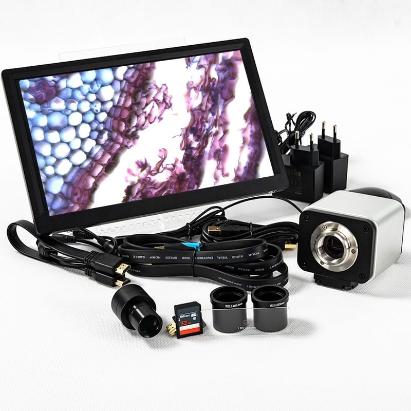 Kamera mikroskopowa UHD-4K Lite z ekranem HD 11.6"