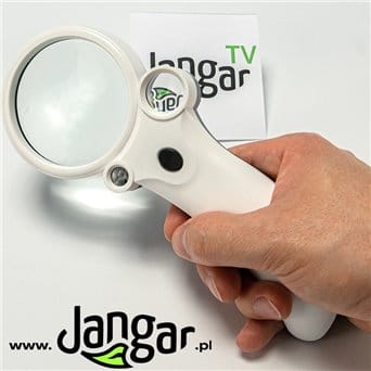 LED illuminated magnifier 2,5x / 65mm, 25x / 55x