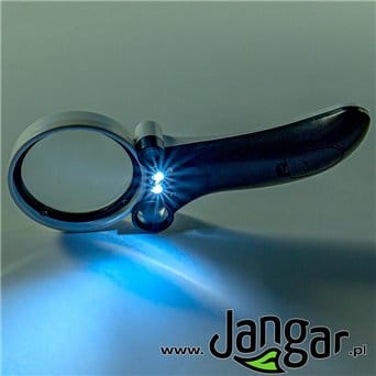 LED illuminated magnifier 2,5x / 65mm, 25x / 55x
