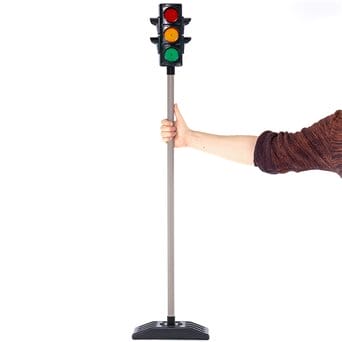 Pedestrian crossing with traffic lights – road traffic kit