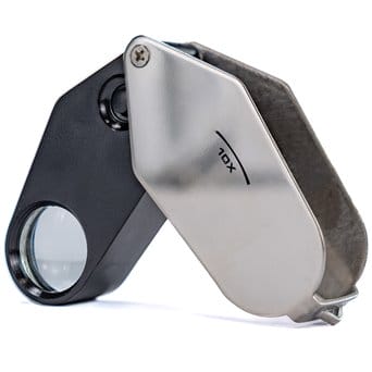 10x magnifier with LED light