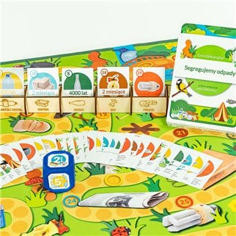 Educational game: We segregate waste and clean the forest