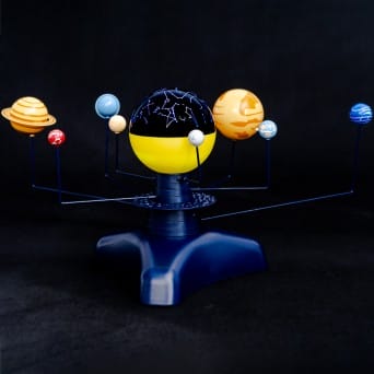 Planetarium solar system model