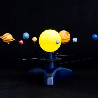 Planetarium solar system model