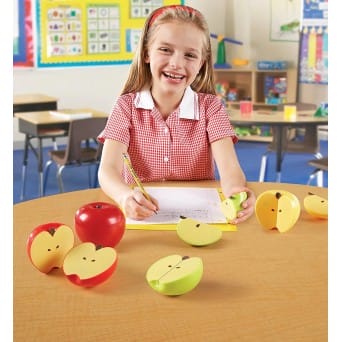 Magnetic apple-rollers, 4 pieces