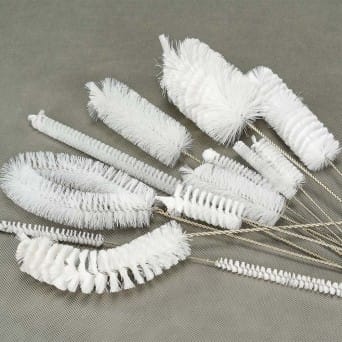 Basic Laboratory Brushes for glass - set of 12 different