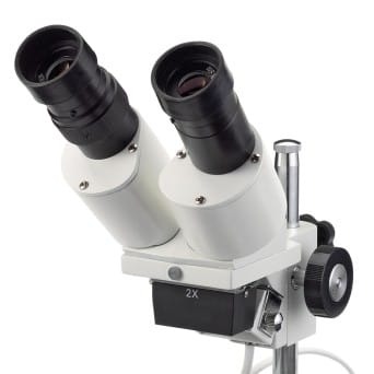 Mikroskop stereoskopowy 20x, podświetlany (2 rodz. światła)