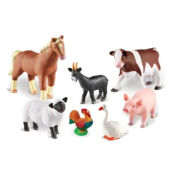 Breeding animals - a set of 7 big models