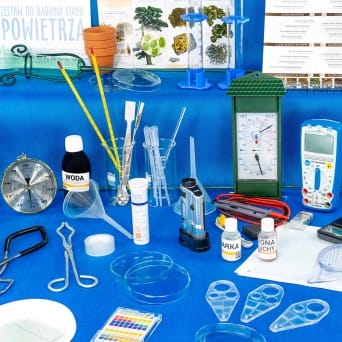 Air condition testing kit, including pollution and noise