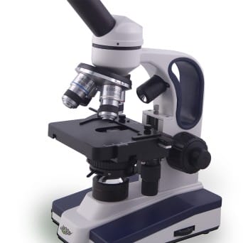Mikroskop szkolny 40x-1000x Duo-LED bezprzewodowy